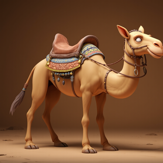 Cartoon Camel