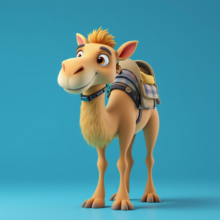 Cartoon Camel