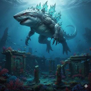 Great White Sharkzilla