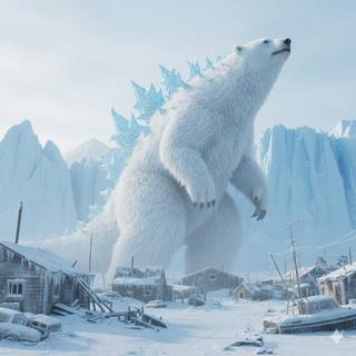 Polar Bearzilla