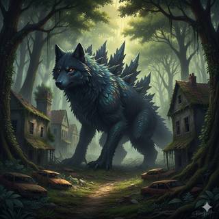 Black Wolfzilla