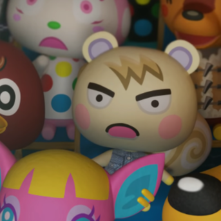 animal crossing (mashels face is the funniest)
