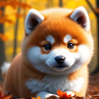 Akita Inu Puppy