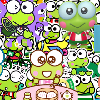 keroppi kluster (made on canva)