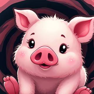 Painted Piglet