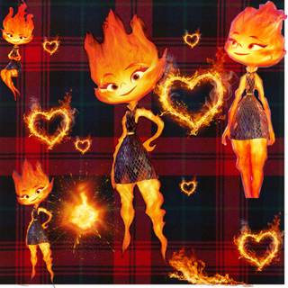 ember lumen is on fire