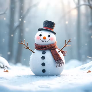 Cute Snowman