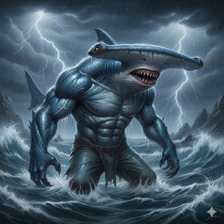 Great Hammerhead Wereshark