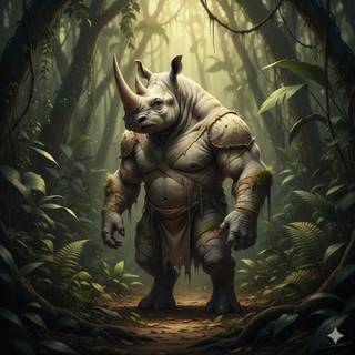 White Wererhino