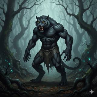 Black Weretiger