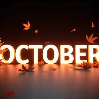 October Wallpaper