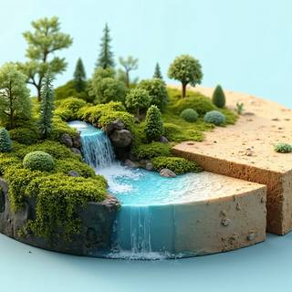 3D Natural Landscape