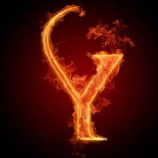 flaming-letter-y