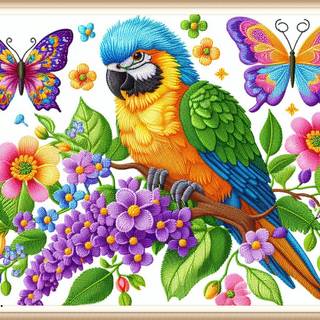 COLOURFUL PARROT