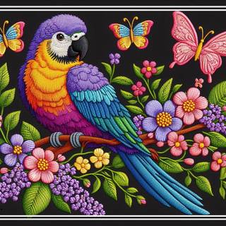 COLOURFUL PARROT