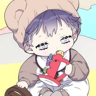 Milo playing with his fav toy!! ^^