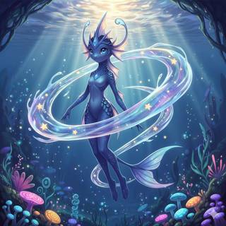 Fakemon Pokemon: Aquarius (Water-Bearer)