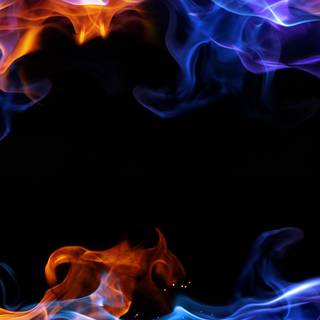 Colorful Smoke and Fire Effects