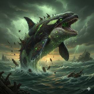 Nuclear Mutated Orca Whale