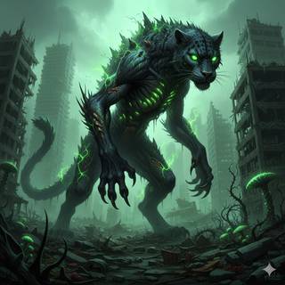 Nuclear Mutated Black Panther