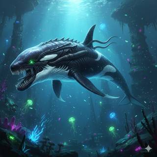 Xenomorph Orca Whale