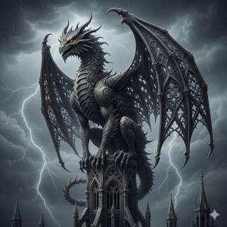 Gothic Gargoyle Dragon