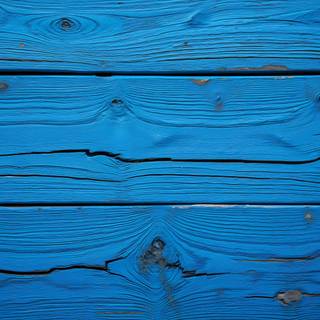 Blue Wooden Texture