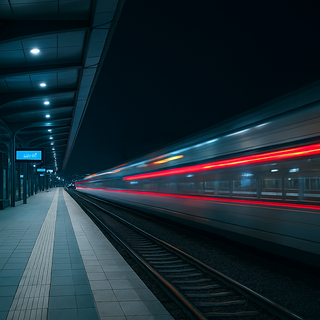 Midnight Train Wallpaper