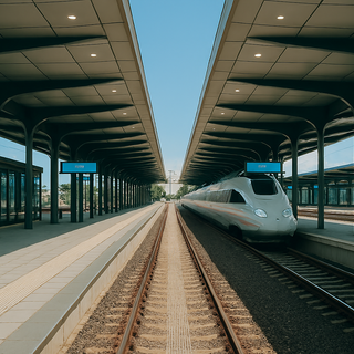 Train Station Wallpaper
