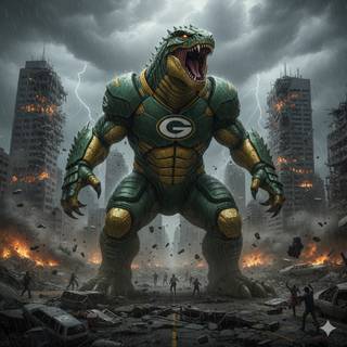 Green Bay Packers Kaiju