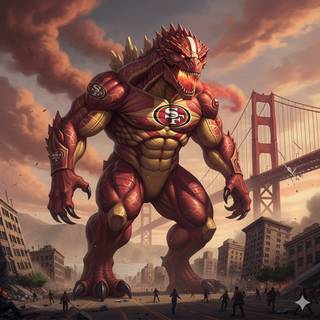 San Francisco 49ers Kaiju
