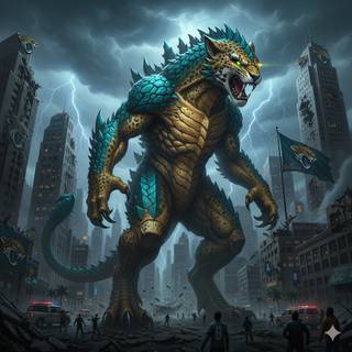 Jacksonville Jaguars Kaiju