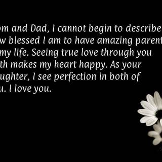 to all my parents I love you guys from the bottom of my heart 