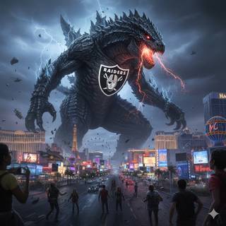 Las Vegas Raiders Kaiju