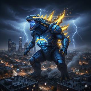 Los Angeles Chargers Kaiju
