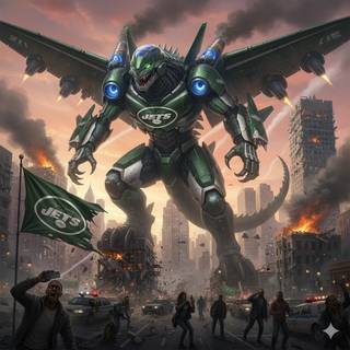 New York Jets Kaiju 