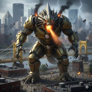 Pittsburgh Steelers Kaiju