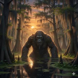 Honey Island Swamp Monster (Cajun Sasquatch)