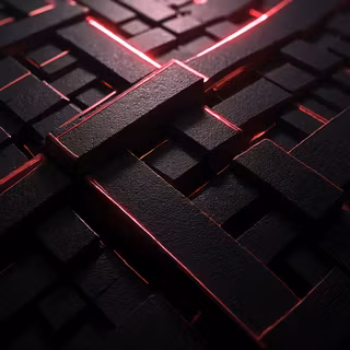 Black Stone 3D Background