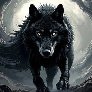 Painted Wolf