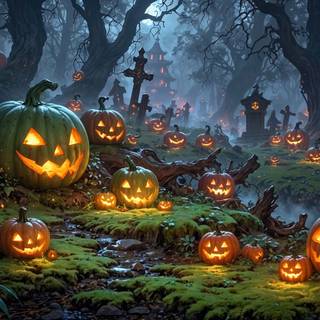 Scary Halloween Background