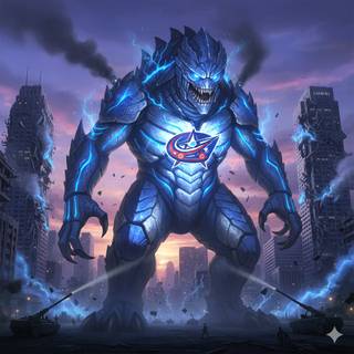 Columbus Blue Jackets Kaiju