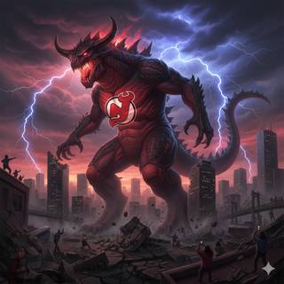New Jersey Devils Kaiju