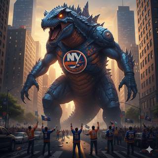 New York Islanders Kaiju