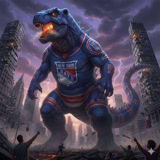 New York Rangers Kaiju