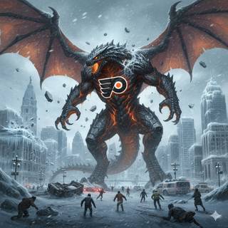 Philadelphia Flyers Kaiju