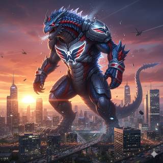 Washington Capitals Kaiju