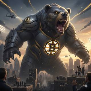 Boston Bruins Kaiju