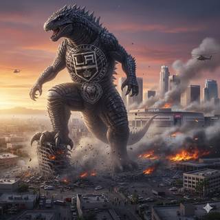 Los Angeles Kings Kaiju