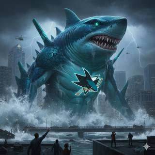 San Jose Sharks Kaiju